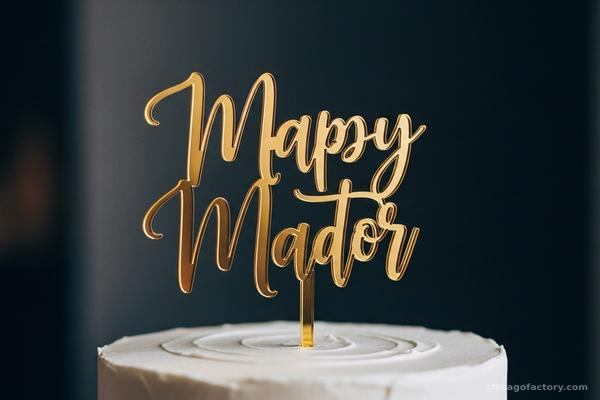 Modern Cake Toppers