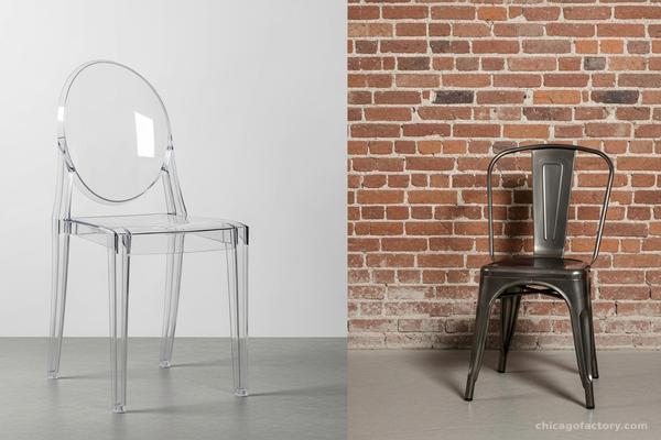 Ghost Chairs vs. Tolix