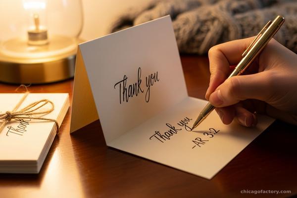 Thank You Card Etiquette