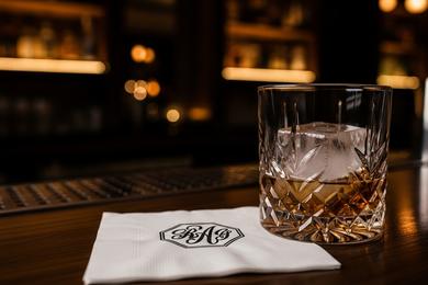 Branding Your Bar: DIY Stamped Napkins and Coasters