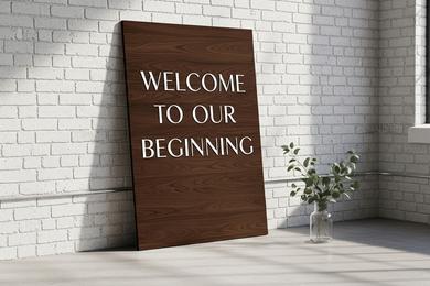 Industrial & Rustic: Styling Wood Signs for Modern Lofts